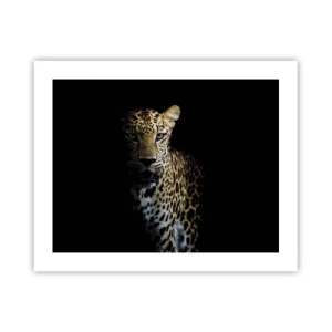 Poster - Donkere schoonheid - 50x40 cm