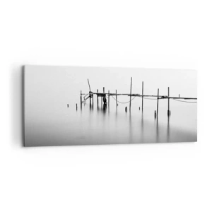 Schilderen op canvas - Wat als er geen wereld is? - 100x40 cm