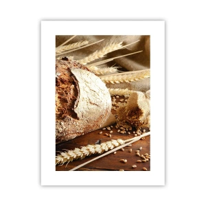 Poster - Smakelijk, geurig, knapperig - 30x40 cm