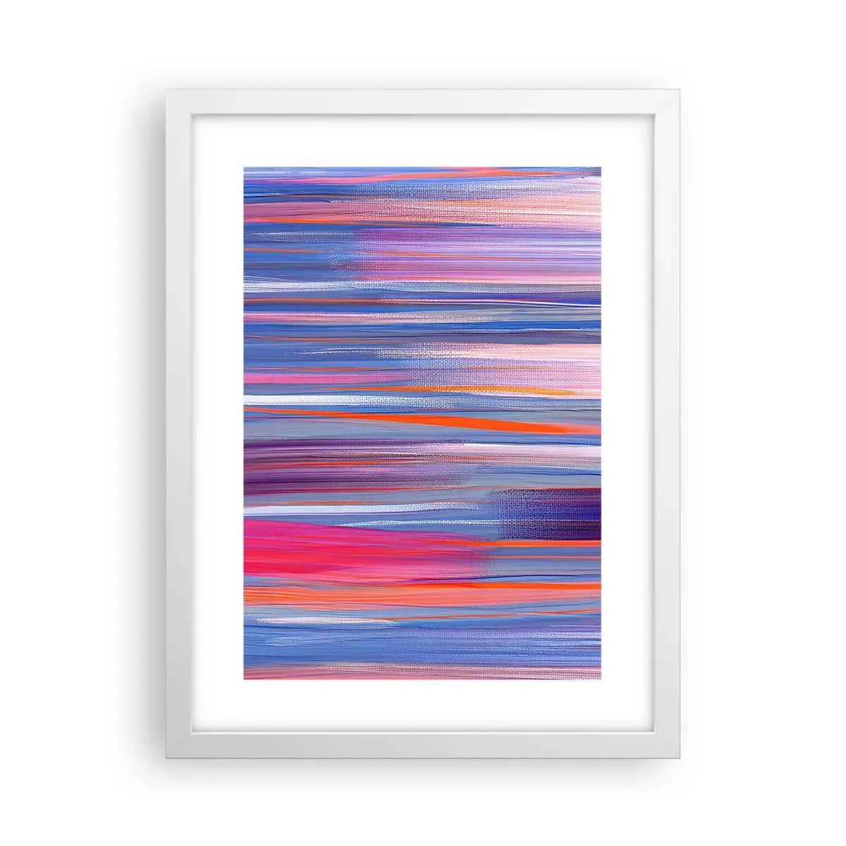 Poster in een witte lijst - Opgang naar de regenboog - 30x40 cm