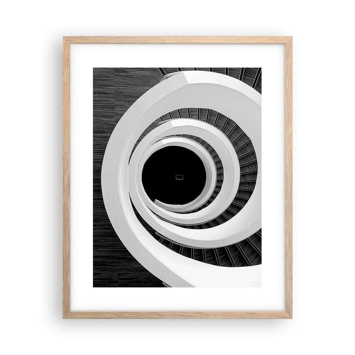 Een poster in een licht eiken lijst - Tot de kern van de zaak - 40x50 cm