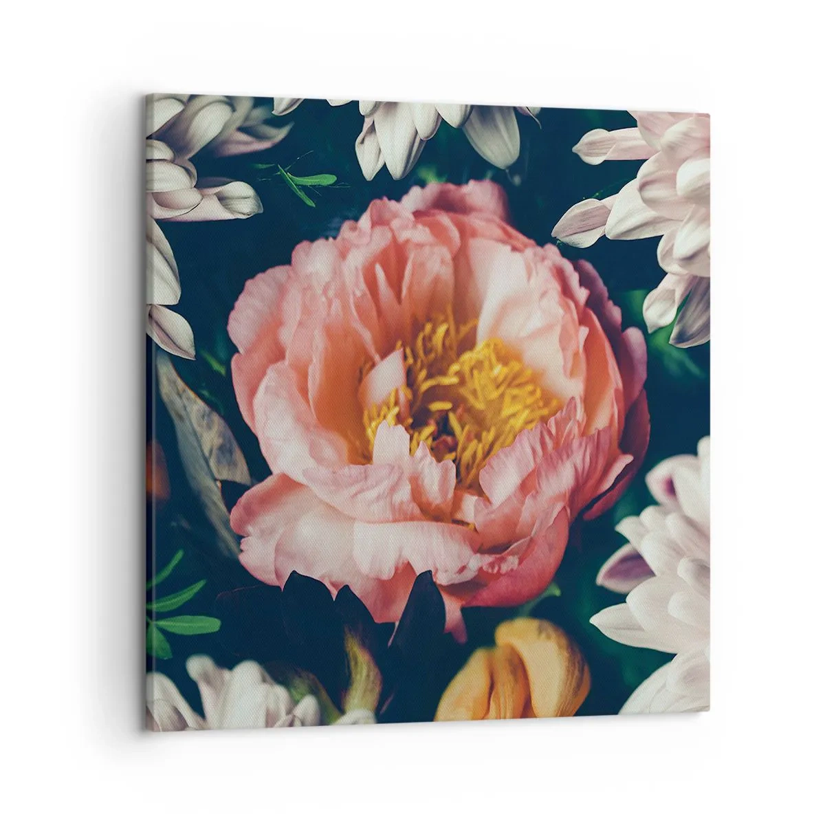 Schilderen op canvas - Met barokke pracht - 50x50 cm