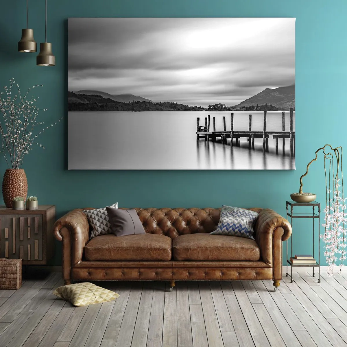 Schilderen op canvas - Zachtheid en kracht - 100x70 cm