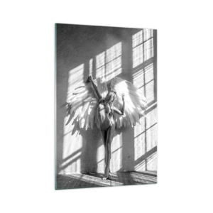 Schilderen op glas - Recht uit de hemel - 70x100 cm