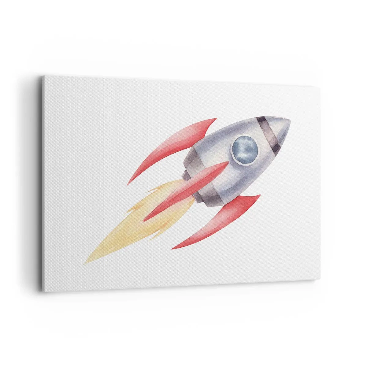 Schilderen op canvas - Hoger, sneller, verder - 120x80 cm