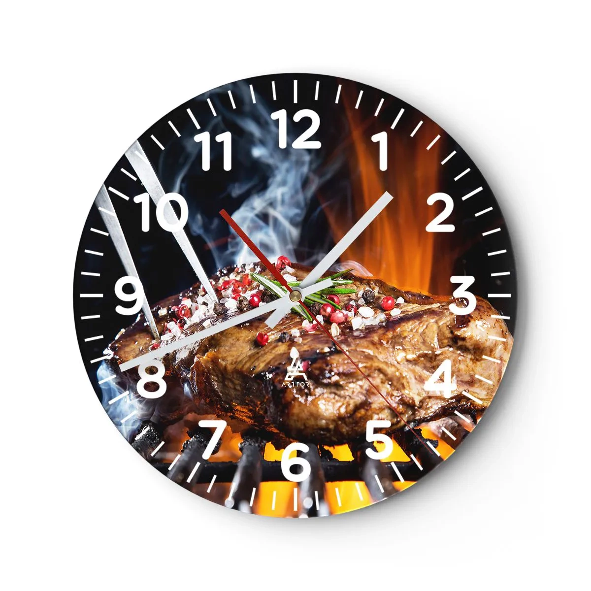 Wandklok - Klok - Sappig en geurig - 30x30 cm