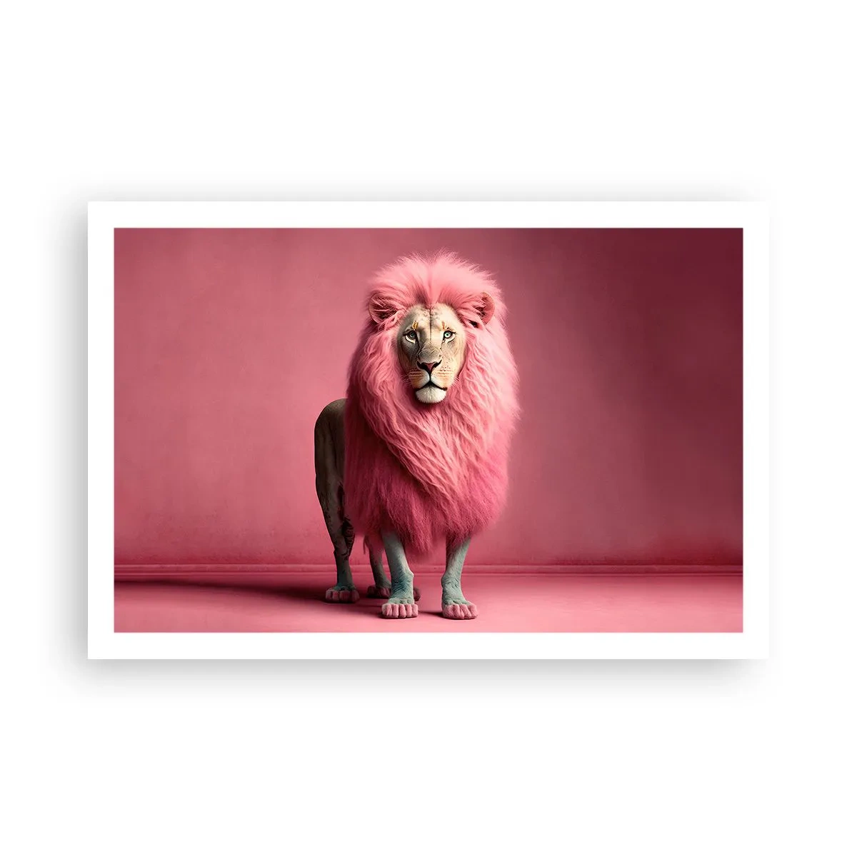 Poster - En je bent niet meer bang - 91x61 cm