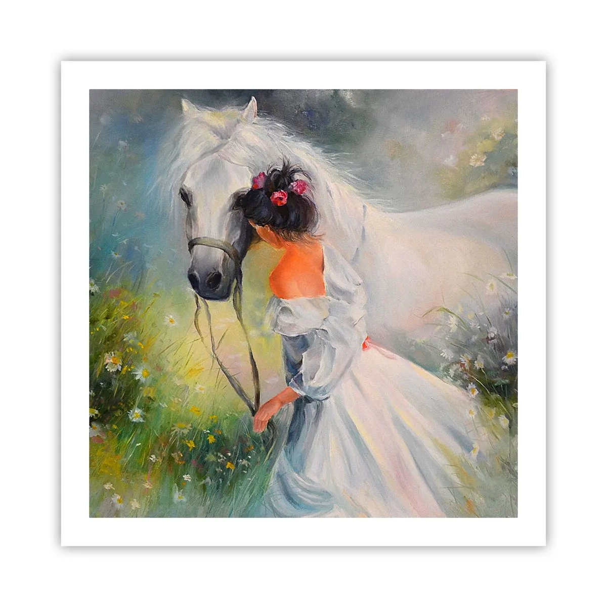 Poster - Als uit een mooie droom - 60x60 cm
