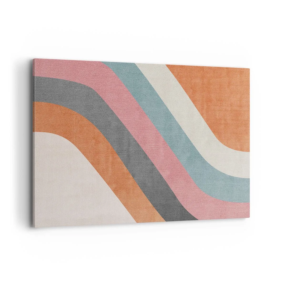 Schilderen op canvas - Diagonale compositie – beweging - 120x80 cm