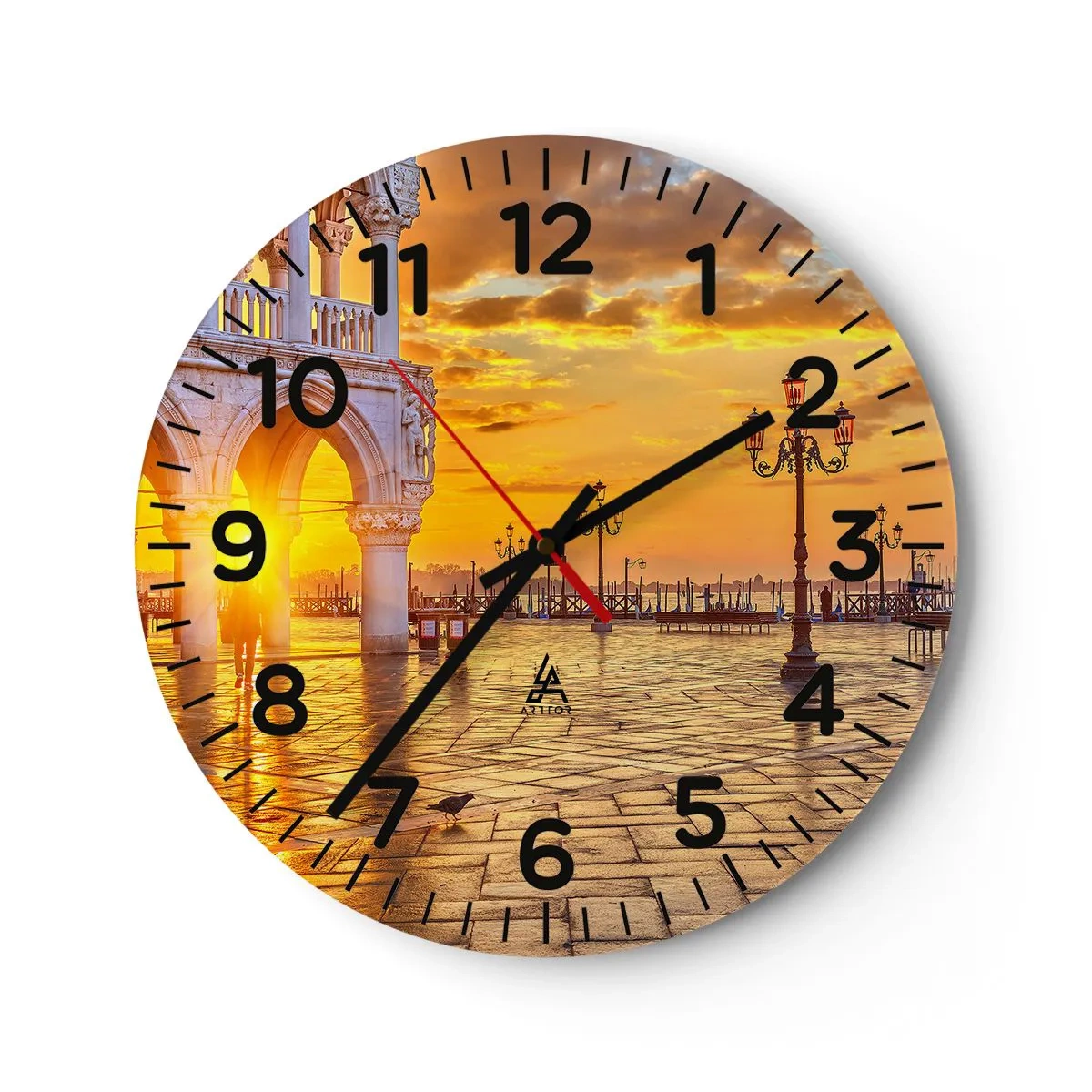 Wandklok - Klok - Waar is iedereen? - 40x40 cm