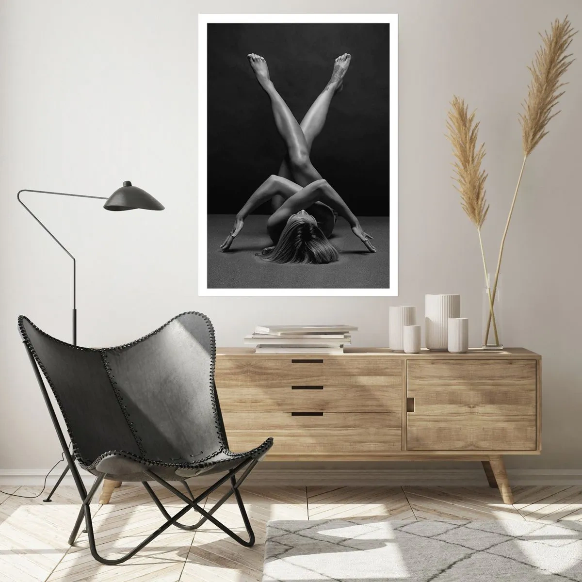 Poster - De geometrie van naaktheid - 61x91 cm