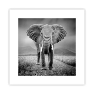 Poster - De gastheer heet je welkom - 30x30 cm