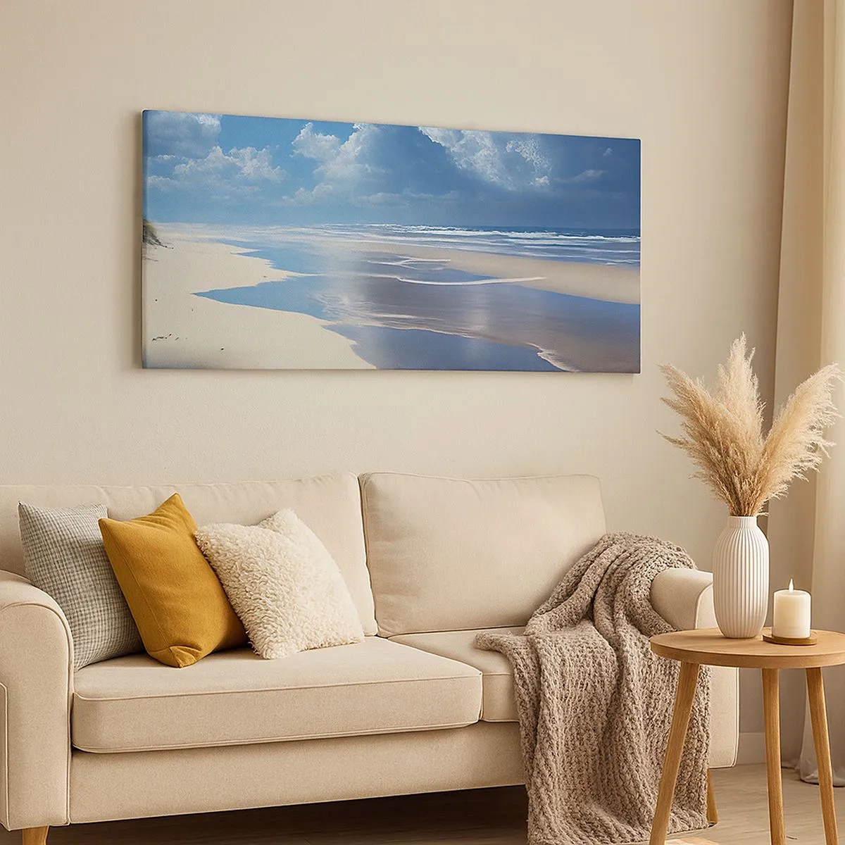 Schilderen op canvas - Paradijselijke vakantie - 100x40 cm
