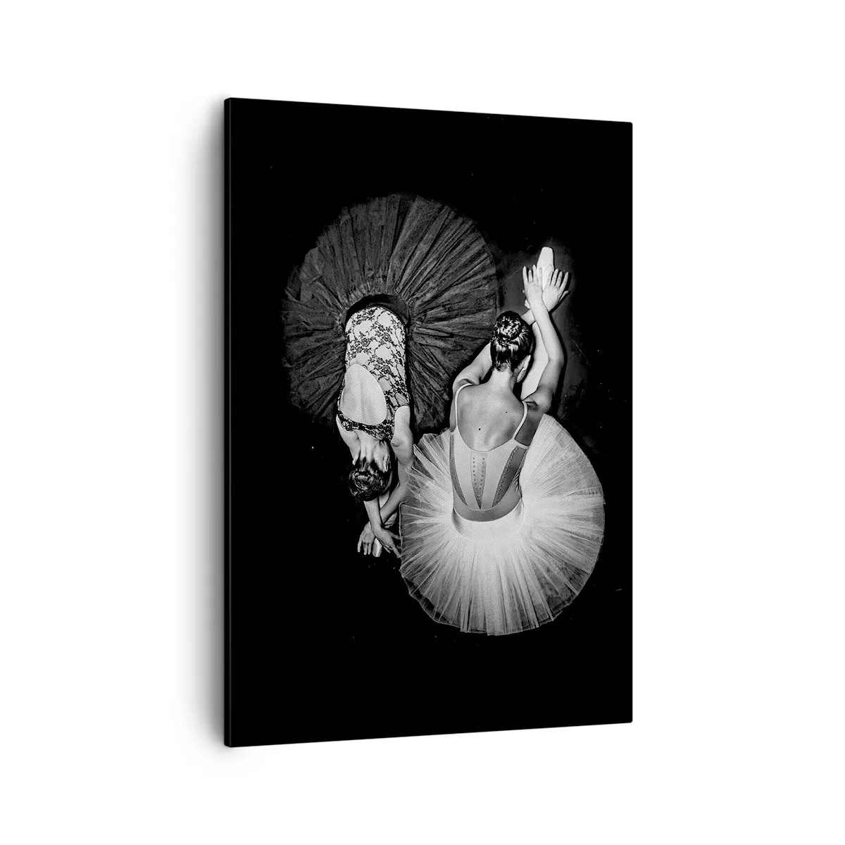 Schilderen op canvas - Jin en Jang - perfecte balans - 50x70 cm