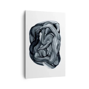 Schilderen op canvas - Het is niet zo eenvoudig - 80x120 cm