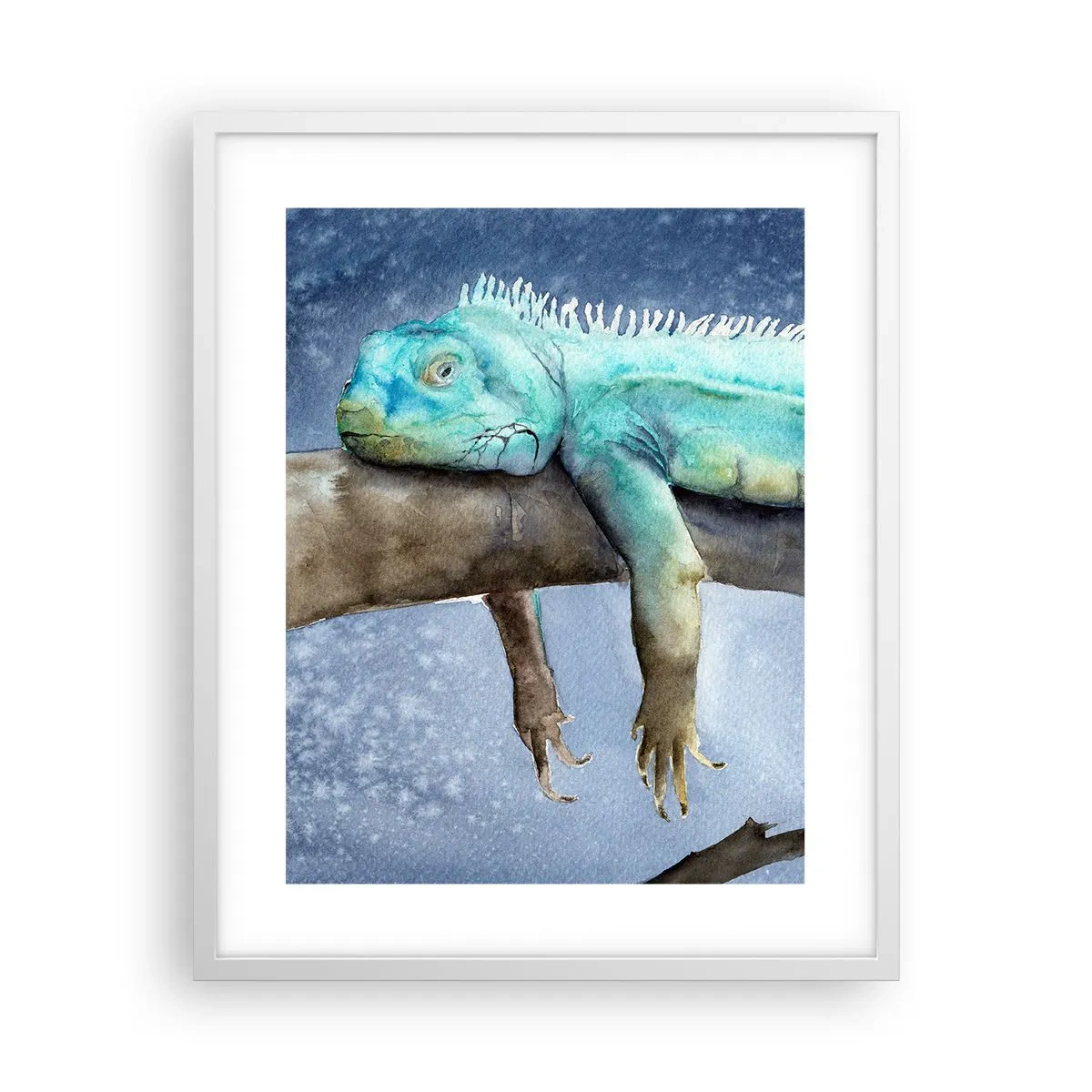 Poster in een witte lijst - Het is goed! - 40x50 cm