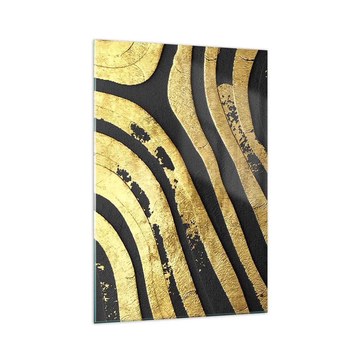 Schilderen op glas - Alles vloeit - 70x100 cm