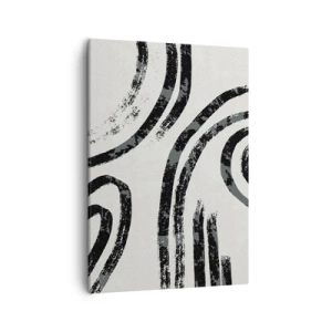 Schilderen op canvas - Half gestopt - 50x70 cm