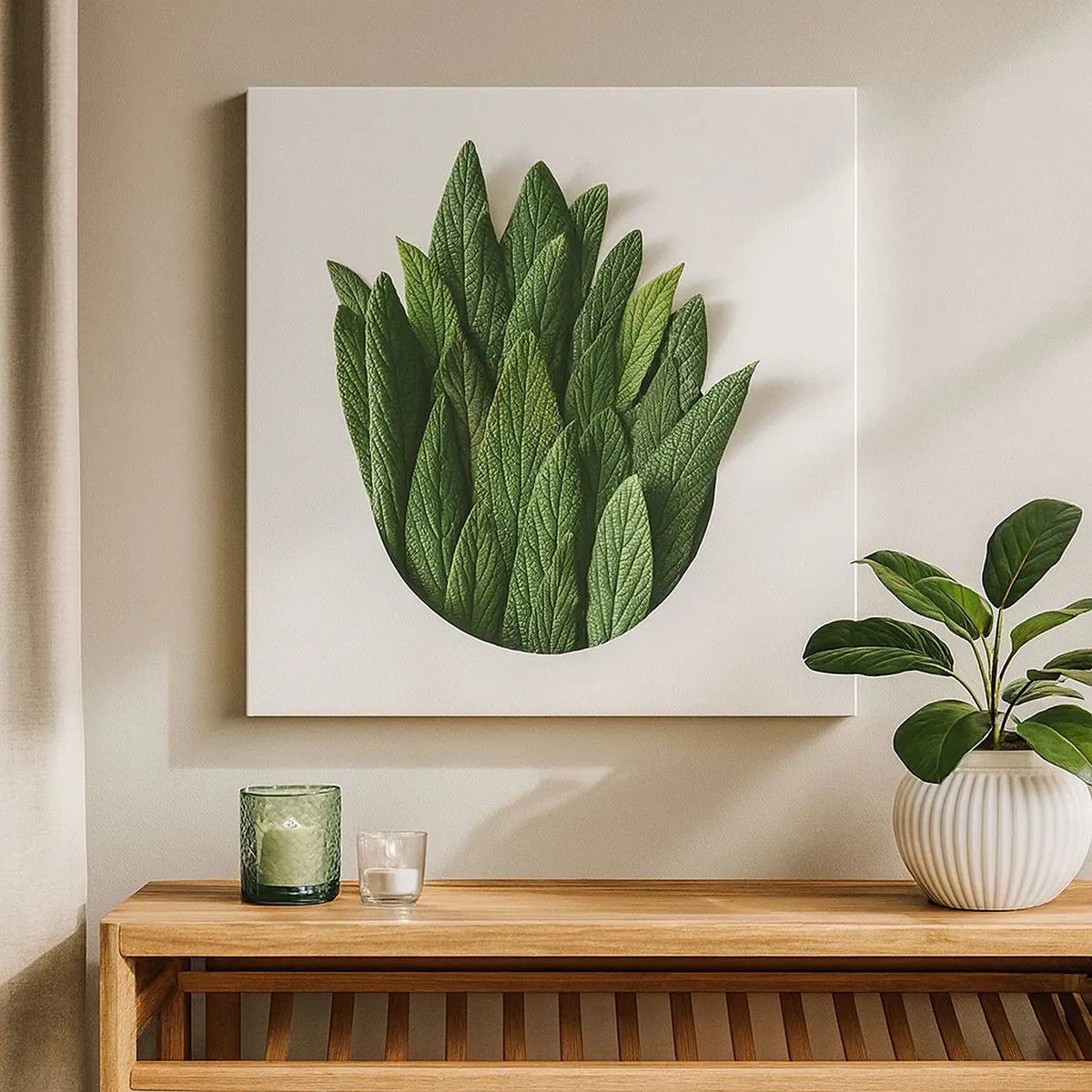 Schilderen op canvas - Ongebreidelde nieuwsgierigheid - 30x30 cm