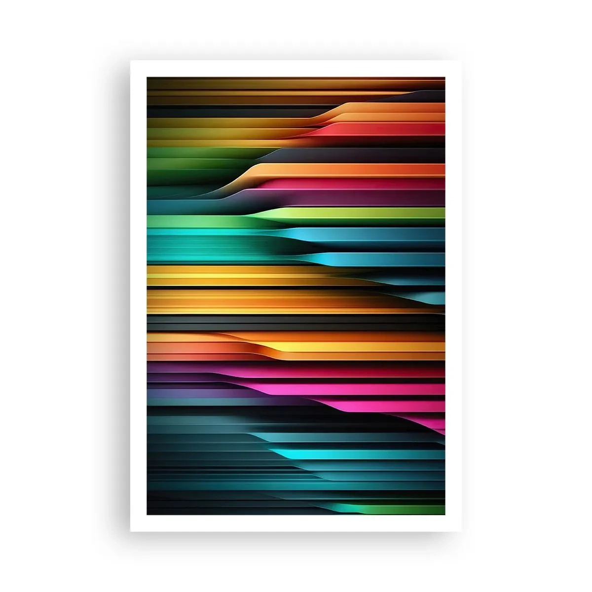 Poster - Lichtorgel - 70x100 cm