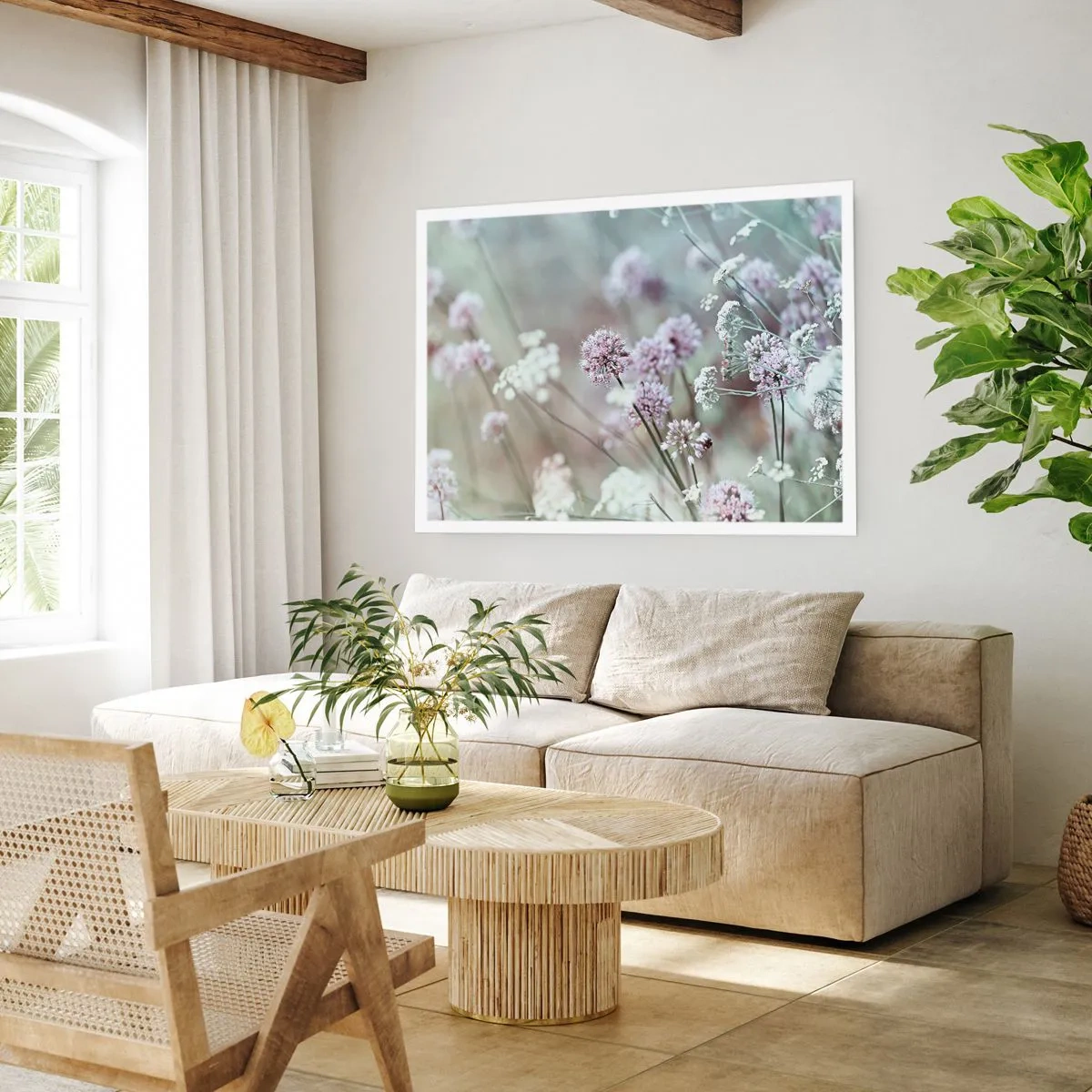 Poster - Zoete filigrane kruiden - 40x30 cm