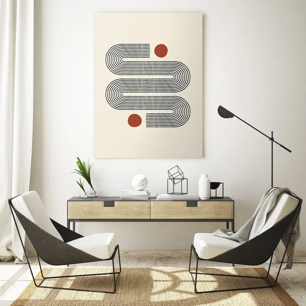 Schilderen op glas - Van het begin tot het eind - 70x100 cm