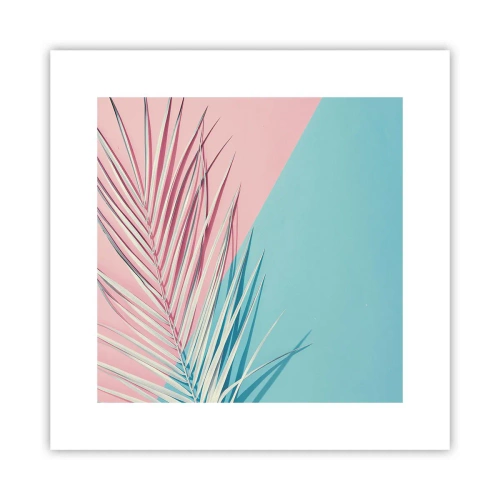 Poster - Tropische impressie - 30x30 cm