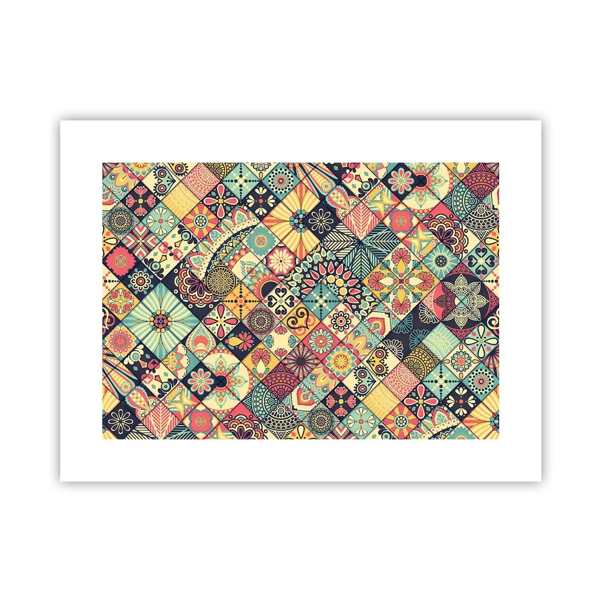 Poster - Marokkaanse sfeer - 40x30 cm
