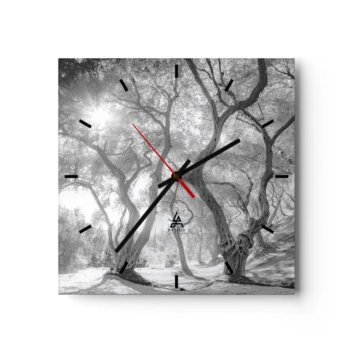 Wandklok - Klok - In de olijfboomgaard - 30x30 cm