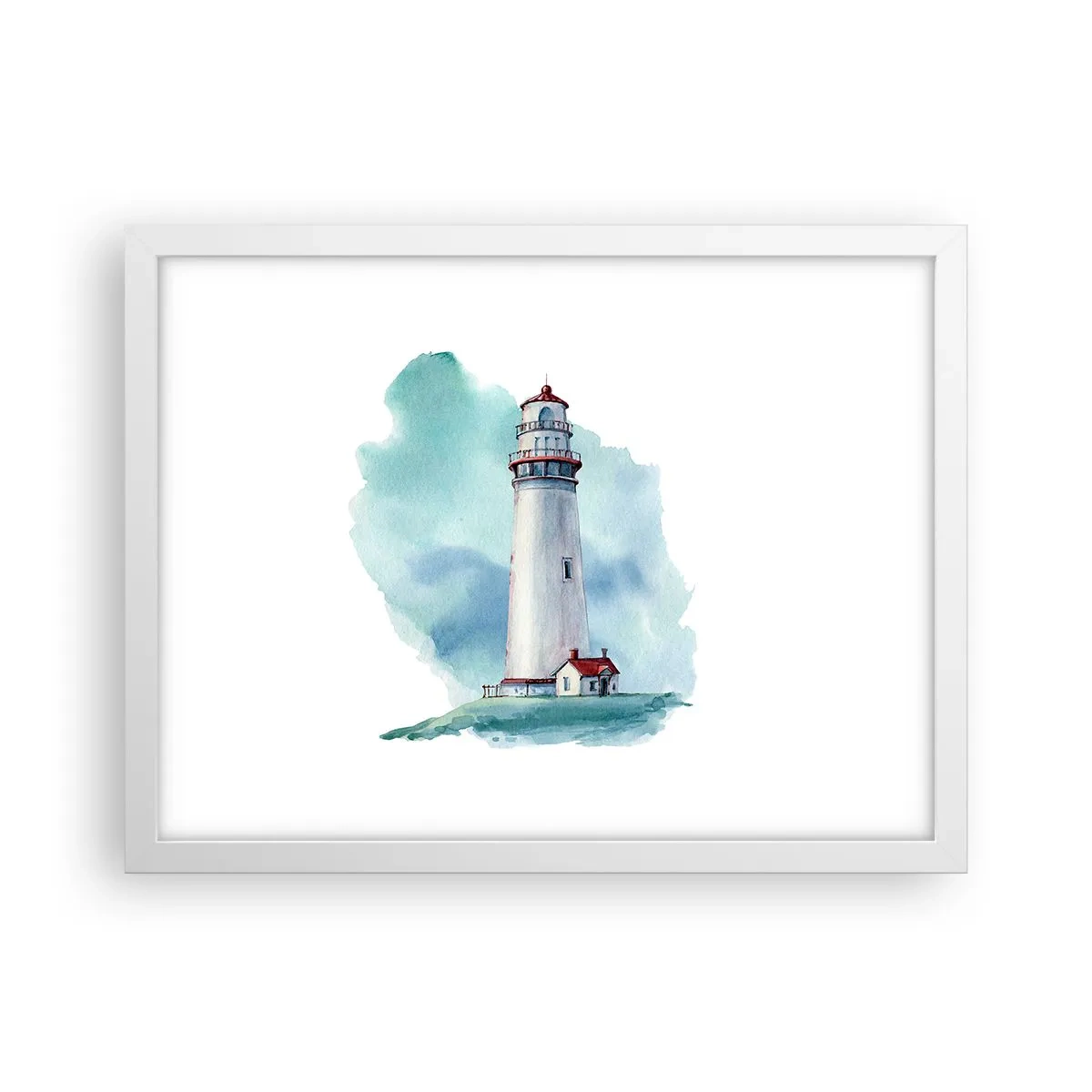 Poster in een witte lijst - Blue's zachtaardige zus - 40x30 cm