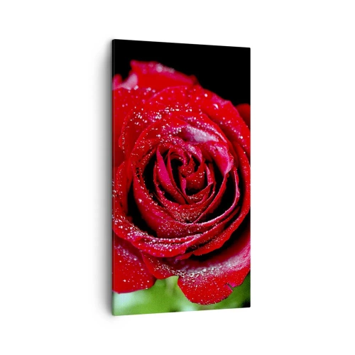 Schilderen op canvas - Dit is liefde - 45x80 cm