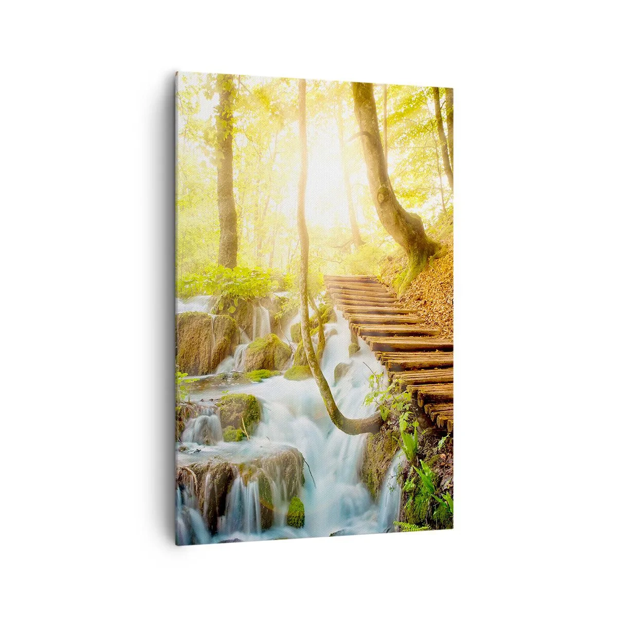 Schilderen op canvas - Een felbegeerde koelte - 80x120 cm