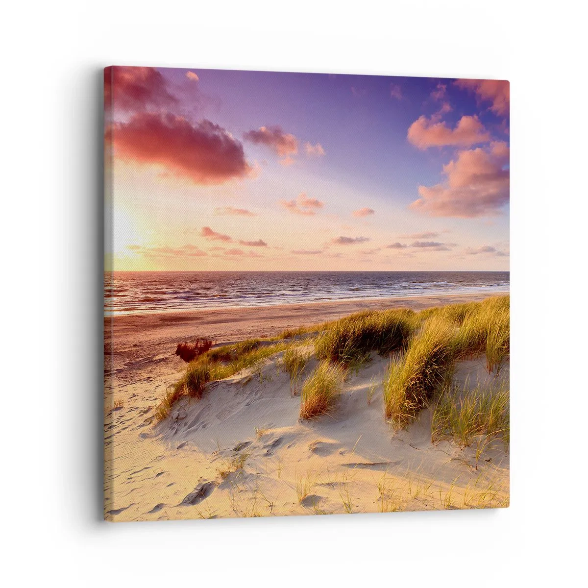 Schilderen op canvas - De lucht ruikt al in de zomer - 30x30 cm