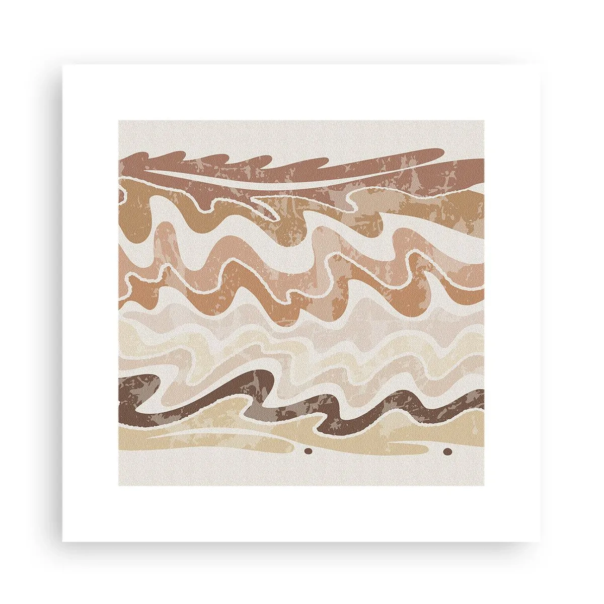 Poster - Goede energie – goede emoties - 30x30 cm