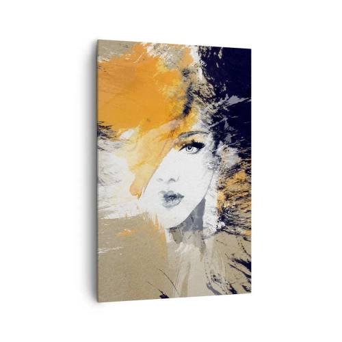 Schilderen op canvas - En er is licht - 80x120 cm
