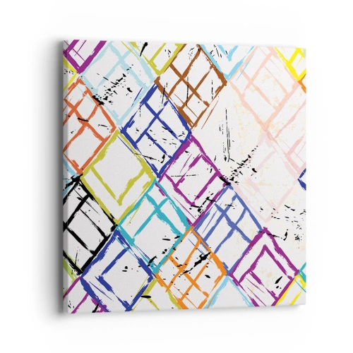 Schilderen op canvas - Cellen te huur - 40x40 cm