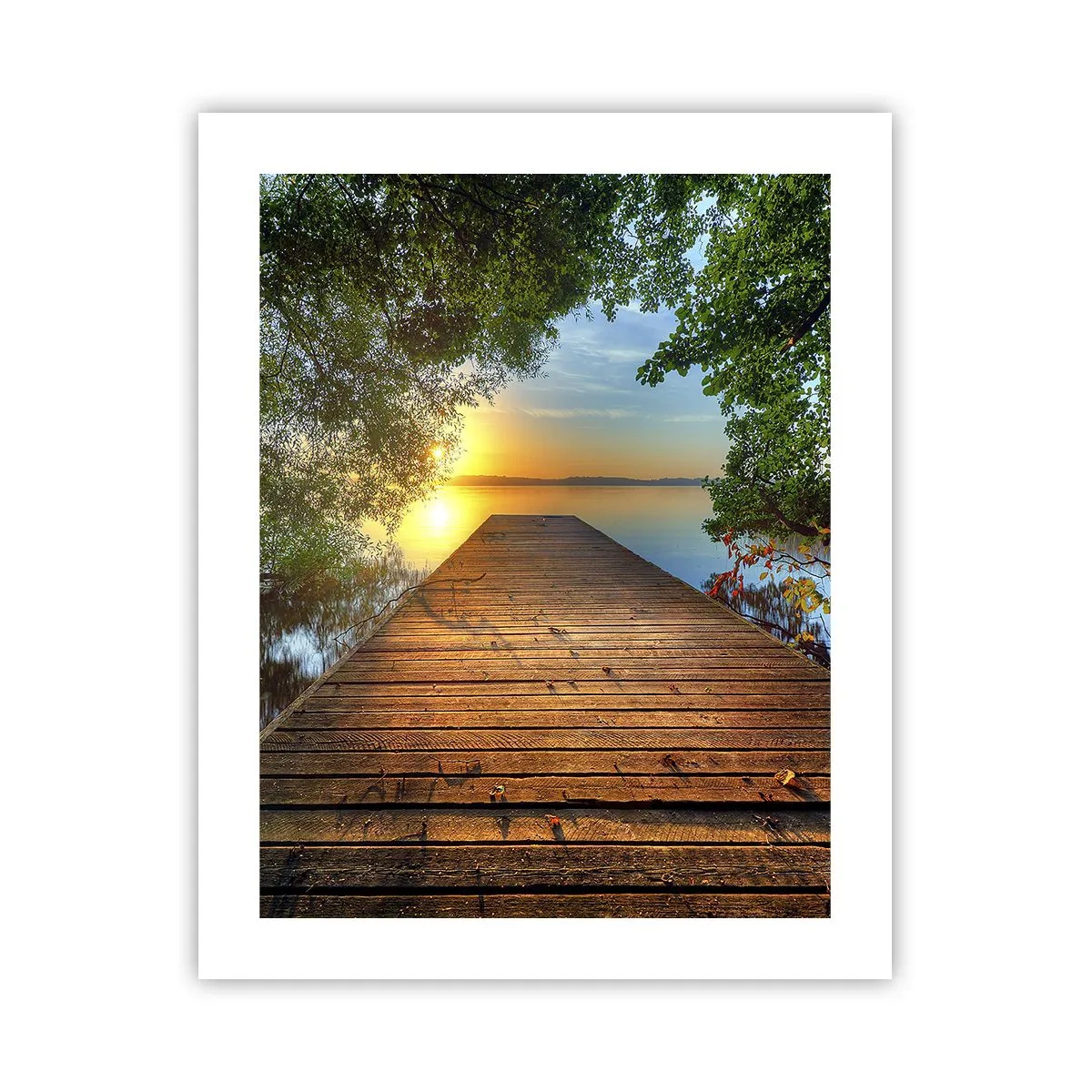 Poster - Neem de tijd, ga zitten - 40x50 cm