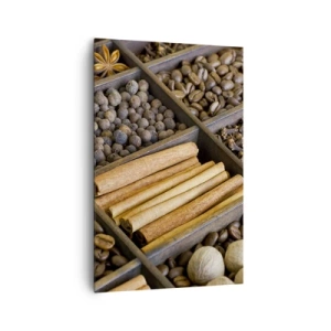 Schilderen op canvas - Een schatkist aan aroma's - 80x120 cm