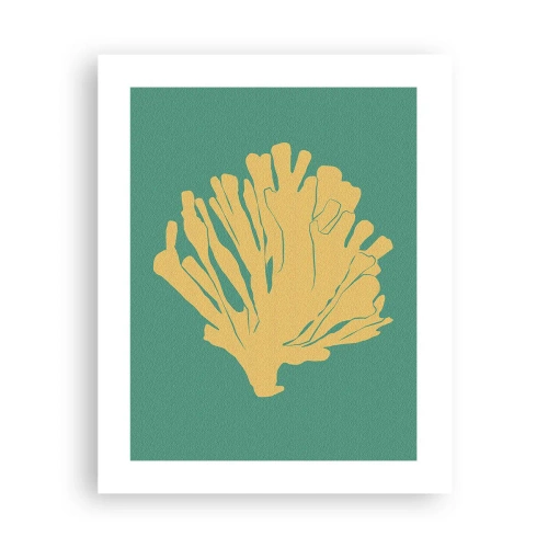 Poster - Onderwater bosstruik - 40x50 cm