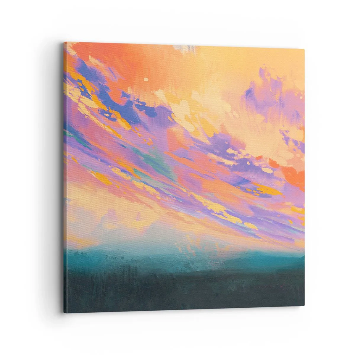 Schilderen op canvas - Aantrekkingskracht - 70x70 cm