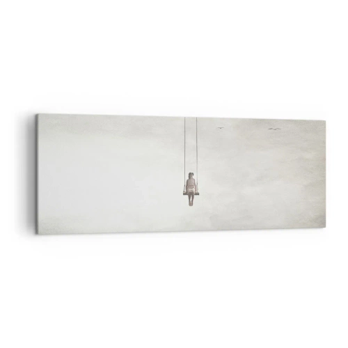 Schilderen op canvas - Een kind in ons - 140x50 cm