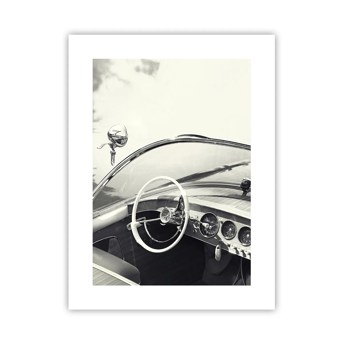 Poster - Weer voor de rijken - 30x40 cm