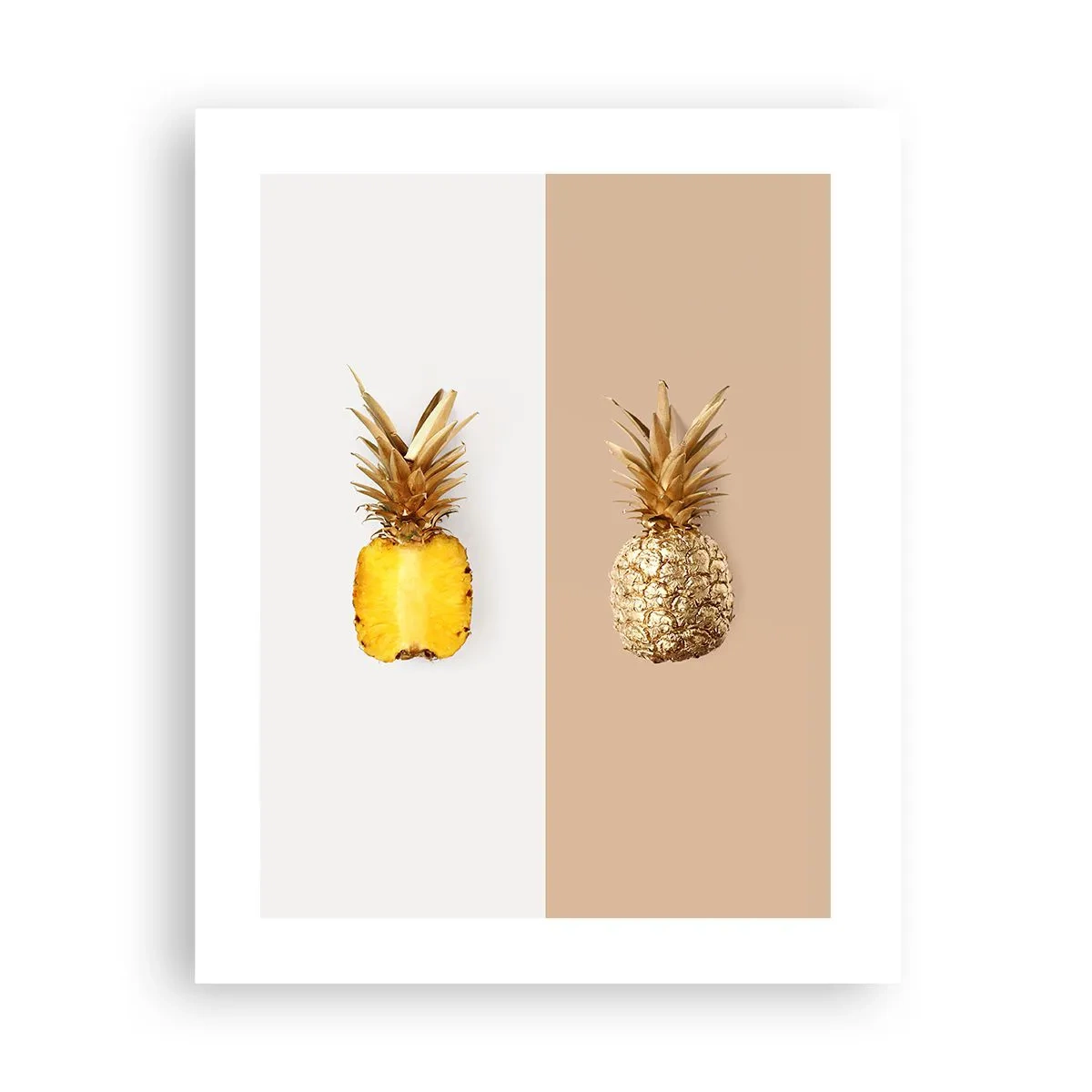 Poster - Ananas voor ons - 40x50 cm