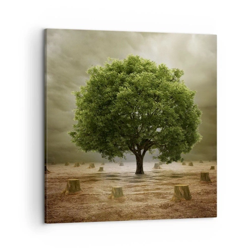 Schilderen op canvas - Alle hoop - 50x50 cm