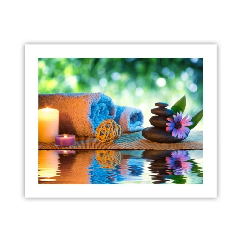 Poster - Tijd voor het lichaam - 50x40 cm