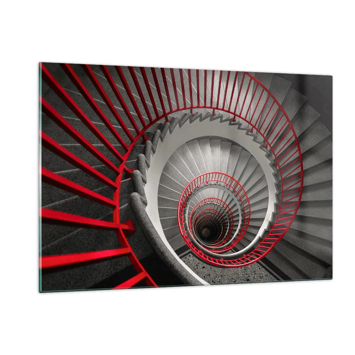 Schilderen op glas - Architectuur plezier - 120x80 cm