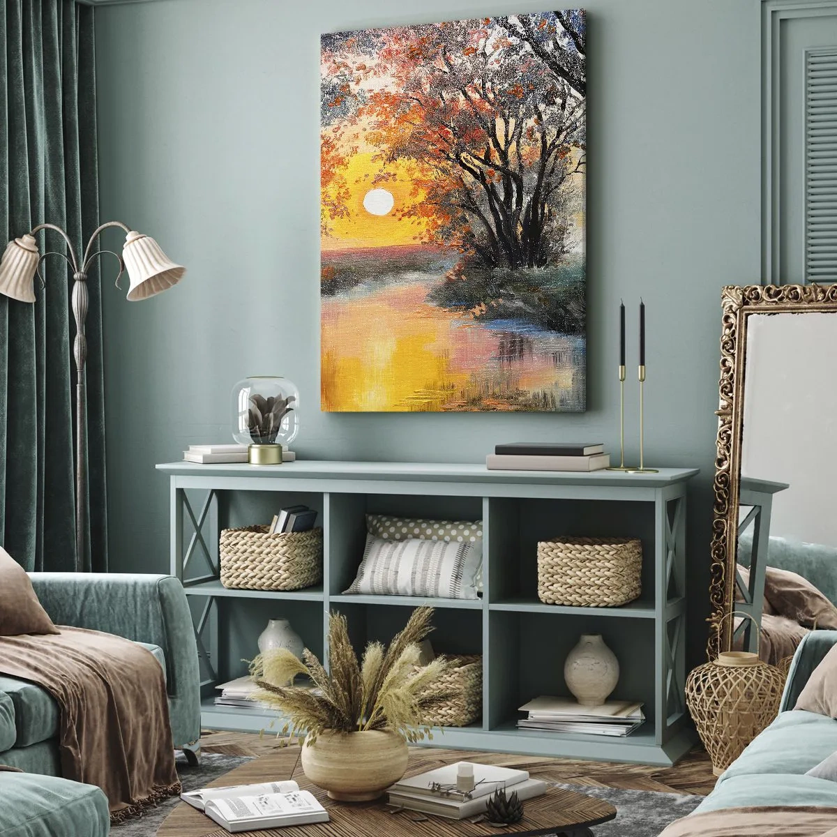 Schilderen op canvas - Herfst vibes - 65x120 cm