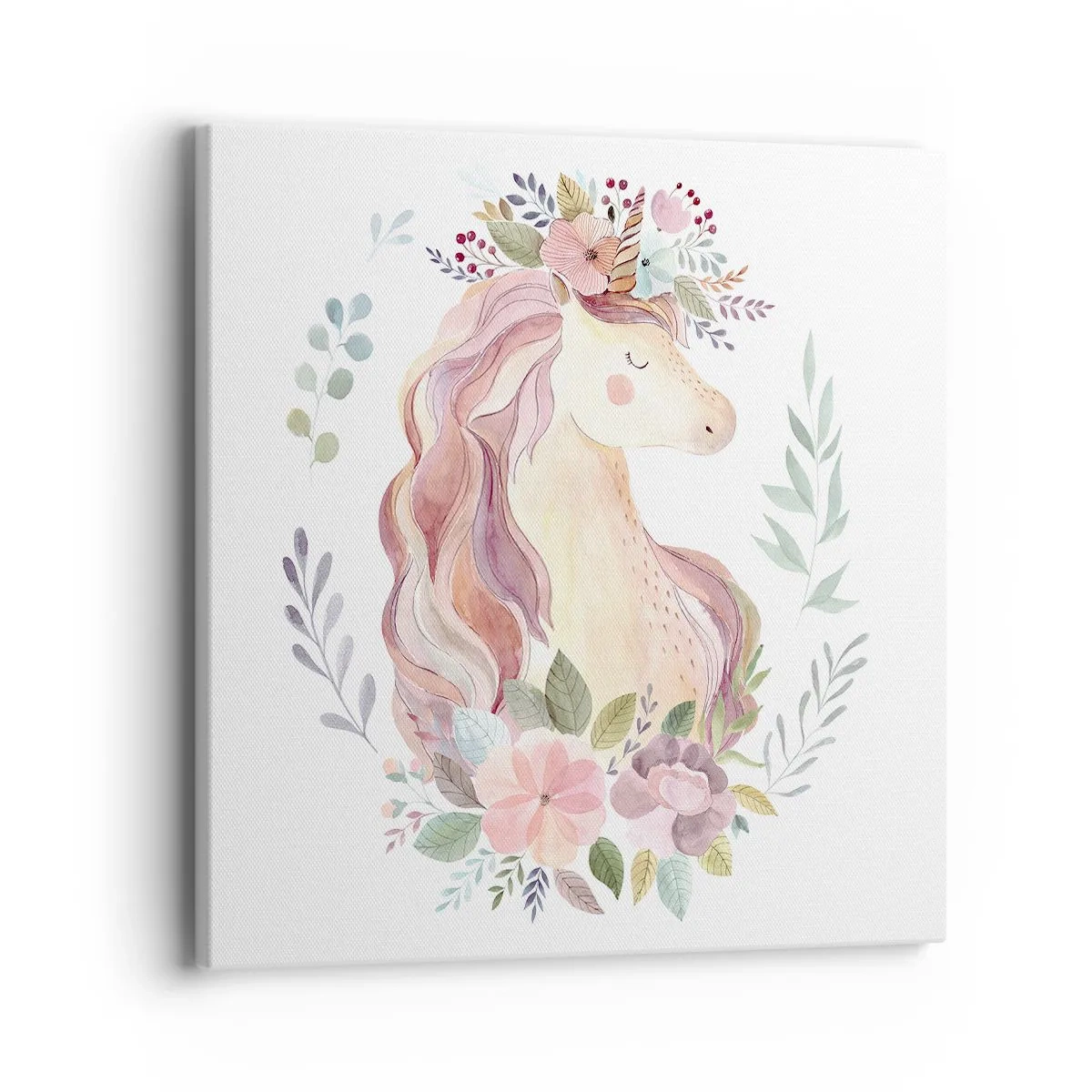 Schilderen op canvas - Een uitnodiging in de wereld van sprookjes - 40x40 cm