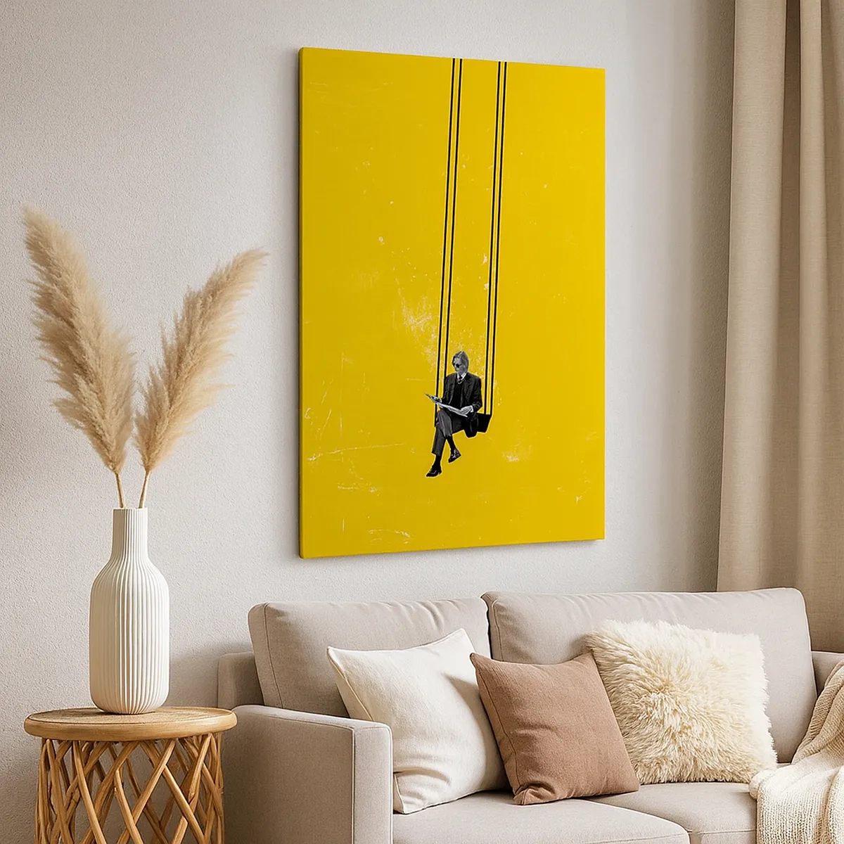 Schilderen op canvas - Dag als iedere dag - 50x70 cm