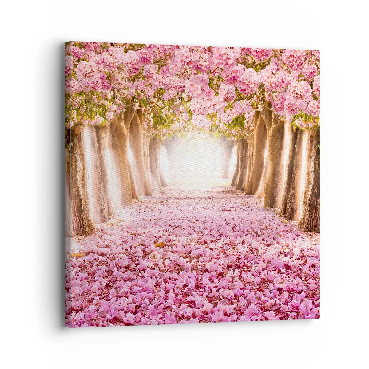 Schilderen op canvas - De weg naar het paradijs - 30x30 cm